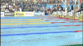 2009 WORLDS NBC M 4x100 MR (Peirsol, Shanteau, Phelps, Walters)