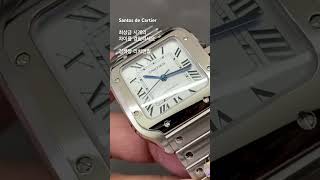 Santos de cartier top tier franken watch 산토스 까르띠에 최상급 시계를 느껴보세요. 검색창 리치앤퀄