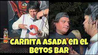 CARNITA ASADA en el BETOS BAR con puro CHISKIADO - POCHIS GRANJA RIFA