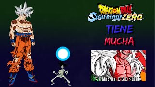 Drragon Ball Saparking Zero Es un JUEGAZO