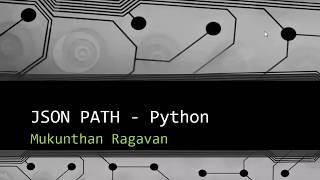 JSONPATH in Python