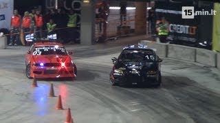 Drift practice in Žalgiris arena (ASFA Motor Show)