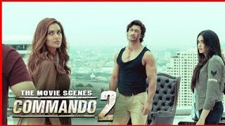 Vidyut Jammwal's Stunning Action Climax | Commando 2 | back-time