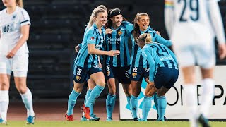 Highlights | Djurgården - Eskilstuna United 2-0 OBOS Damallsvenskan 2022
