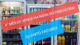 QUANTO FATUREI NO 4° MÊS NA MINHA NOVA DISTRIBUIDORA DE BEBIDAS E CONVÊNIENCIA!