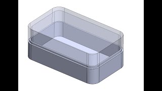 How to use Lip or Groove in Solidworks?