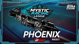 LIVE eNASCAR iRacing! | Phoenix| Mystic Racing League Xfinity Series Race 3