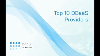 Top 10 DBaaS provides