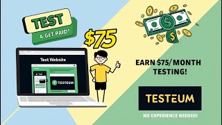 Make 50 75 Month Testing Websites From Home With Testeum