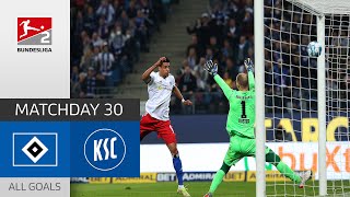 Important Win for HSV | Hamburger SV - Karlsruher SC 3-0 | Highlights | MD 30 – Bundesliga 2 - 21/22