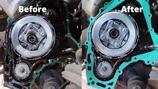 TVS   King clutch plate  assemply  change(part2)