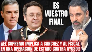 💣ABASCAL comparece de URGENCIA💥ATERRA A SÁNCHEZ Y AL FISCAL GENERAL AL SER IMPUTADO POR EL SUPREMO💥