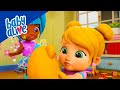 Baby Alive Official 🧸 Fixing the Doll's Broken Teddy Bear 💦 Kids Videos 💕