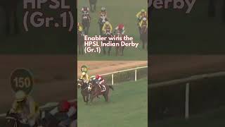 #ENABLER wins the The HPSL Indian Derby (Gr.1)