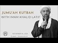 Friday Jummah Prayer - Imam Khalid Latif - 11.01.24