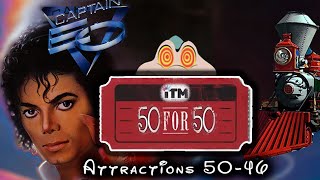 Top 50 Walt Disney World Attractions of All-Time | Episode 1: 50-46