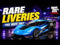 Unlock RARE Liveries in GTA Online EASY! (Secret & Limited-Time Liveries)