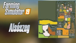 Farming Simulator 19 LIVE  | Alsószeg MULTI #1 - Magyar térképen multi veletek!