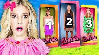 Which BEST FRIEND inside DOLLHOUSE Wins Escape Room in Real Life! | Rebecca Zamolo