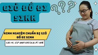 Giỏ Đồ Đi Sinh Gồm Những Gì? | Chia Sẻ Về Chuẩn Bị Giỏ Đồ Đi Sinh Cho Mẹ Và Bé | PY TV