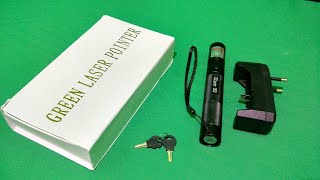 UNBOXING GREEN LASER POINTER