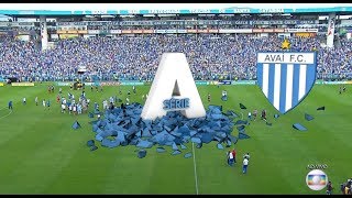 AVAÍ FC - ACESSO E INVASÃO DA TORCIDA - 2018