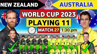Australia vs new zealand playing 11 today|Australia playing 11 against new zealand|world cup 2023