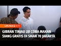 Gibran Tinjau Langsung Uji Coba Makan Siang Gratis di SMAN 70 Jakarta  | Liputan 6