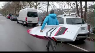 Racing at Zero Celsius - SUP Training Race