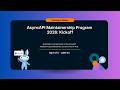 AsyncAPI Maintainership Program Kickoff, 12:00 UTC Tuesday June 23rd 2026