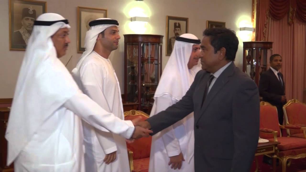 Foreign Minister Of The UAE Calls On The President - YouTube