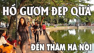 HỒ GƯƠM HÀ NỘI ĐIỂM ĐẾN HẤP DẪN HÚT KHÁCH QUỐC TẾ VÌ QUÁ ĐẸP