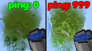 ping 0 vs ping 999