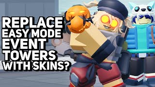 Hallow Punk \u0026 Snowballer Aren't Great | Should they be skins? | Roblox TDS | Tower Defense Simulator