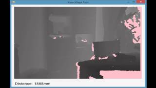 Kinect Depth Test