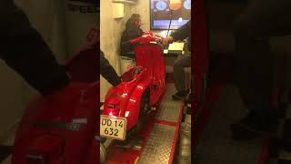 Vespa Quattrini 144cc dyno