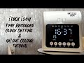 iTBOX i50N Clock Settings & In Out Color Tutorial