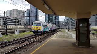 NMBS/SNCB AM82/83 363 + 414 Arrivingat Brussels North Station on 20/6/22