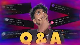 Q \u0026 A | කෙල්ලෙක් ඉන්නවද? සල්ලි හොයන්නද youtube කරන්නෙ? | Hellow Dudez