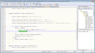 CodeIgniter Tutorials Registration & Login Part 8 13