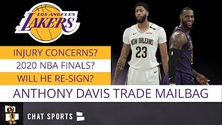 Anthony Davis Trade Mailbag: Lakers’ Cap Room Breakdown & Is LA Concerned About AD’s Injury History?
