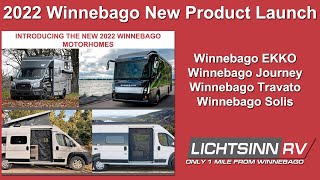 LichtsinnRV.com - Just Announced the New 2022 Winnebago EKKO, Journey \u0026 Travato