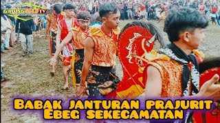 BABAK JANTURAN PRAJURIT EBEG SEKECAMATAN REMBANG