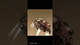 Mars Perseverance Rover Landing Animations 2020