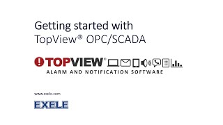 Getting Started with TopView OPC/SCADA