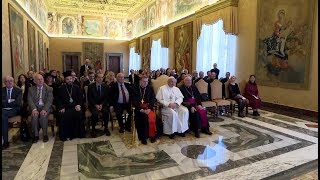 Pope Francis asks parish priests and rabbis to work together to help those suffering