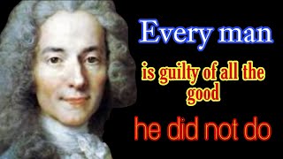 Famous Quotes - François-Marie Arouet (Voltaire) Quotes about life worth listening to