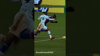 Aaron Wan-Bissaka last minute tackle 😱 #footballshorts #wanbissaka   #shorts #manchesterunited