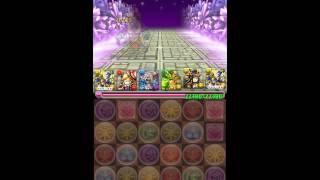 【パズドラ】CDコラボ 超地獄級 光ラーPT (Sランク)