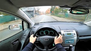 Toyota Corolla Verso 2.2 D-CAT 177HP (2006) POV Test Drive | Acceleration 0-100  | 4K #97